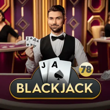 Blackjack 78 game tile