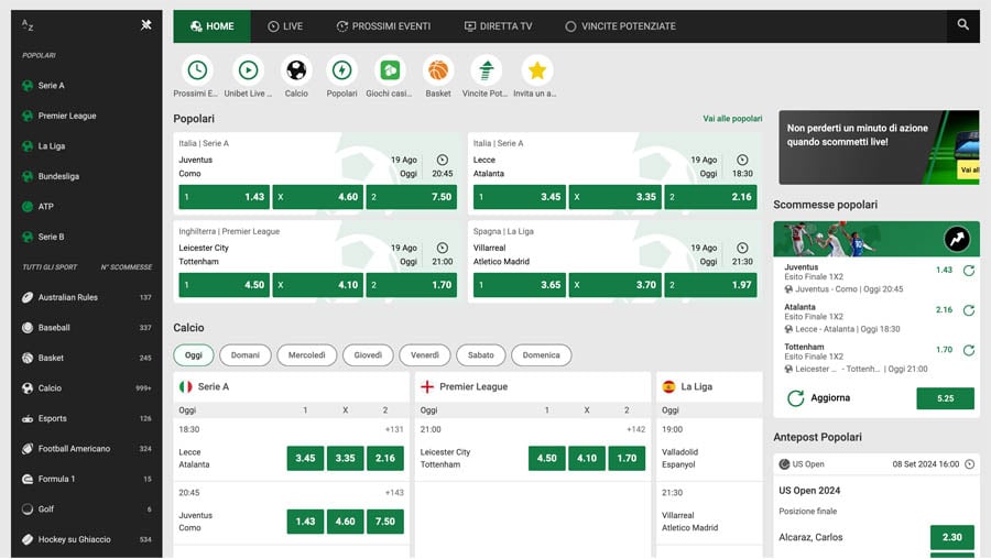 Rollover Bonus di Benvenuto I Punti Deboli: Svantaggi di Unibet