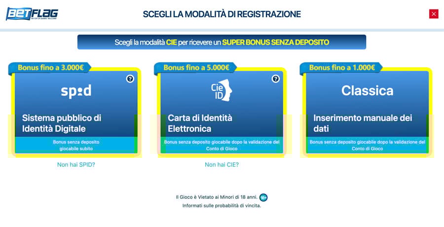 registrazione betflag registrazione betflag