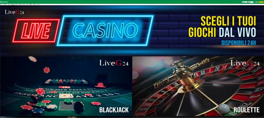 screenshot live casino betaland screenshot live casino betaland