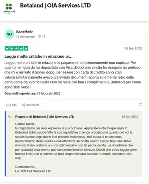 screenshot opinioni betaland screenshot opinioni betaland