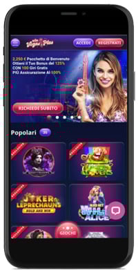 Bonus di benvenuto Manca un’app mobile