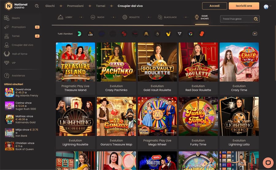 giochi live national casino giochi live national casino