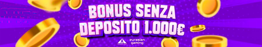bonus senza deposito casino mania