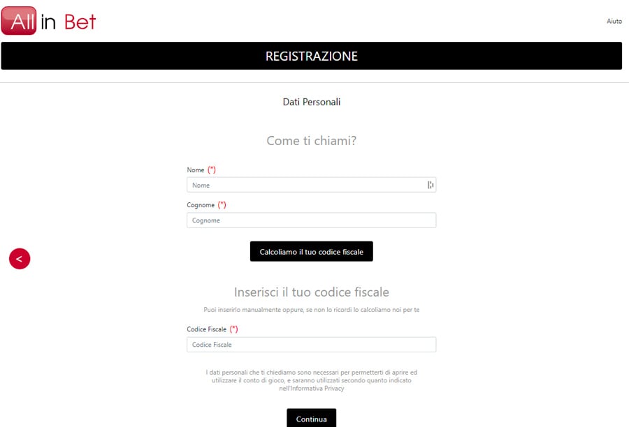 registrazione all in bet registrazione all in bet