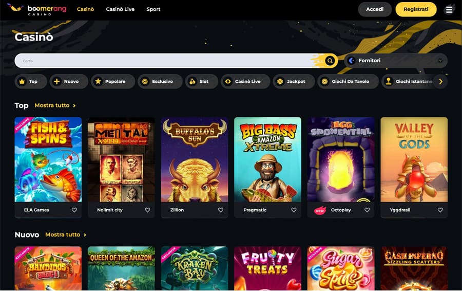 funzionalita boomerang casino funzionalita boomerang casino