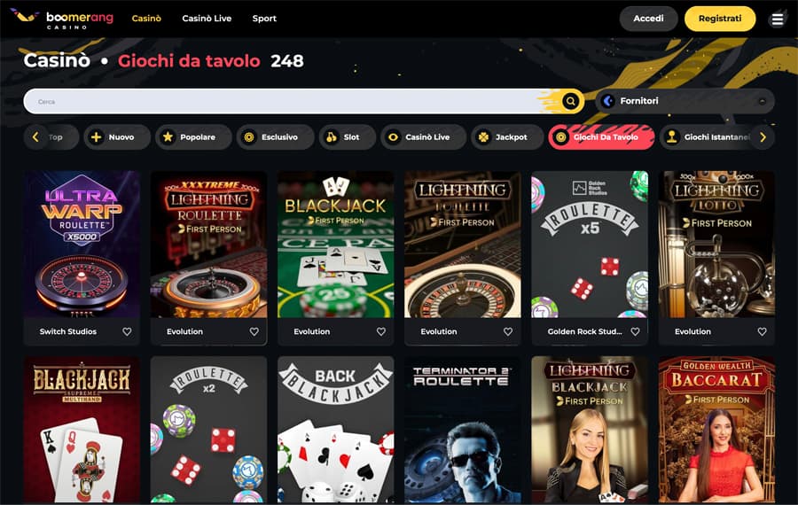 giochi tavolo boomerang casino giochi tavolo boomerang casino
