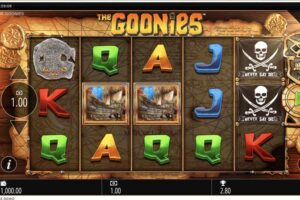 screenshot del slot gioco goonies Esploriamo quali combinazioni sono in grado di portare a vincite in The Goonies e quali simboli possono rappresentare la buona sorte.