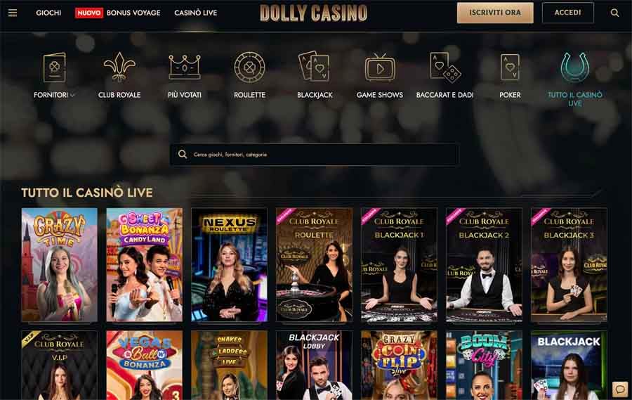 {65} Recensione di Dolly Casino: Il magnetismo delle vincite