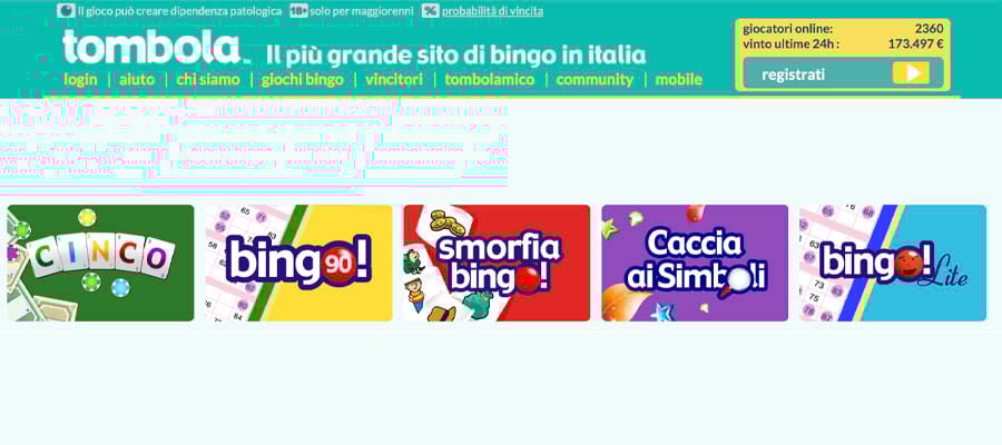 Bonus e promozioni Tombola.it La nostra esperienza con Tombola.it