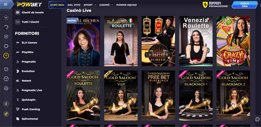 Il feedback dei giocatori Powbet opera sotto una