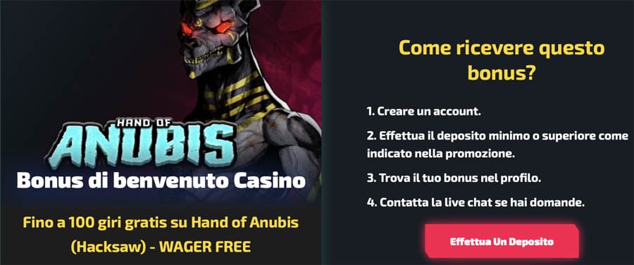 Durante la registrazione di un nuovo conto, gli utenti possono usufruire di un <strong>bonus di benvenuto</strong> che è ideale per iniziare a giocare con condizioni favorevoli: bonus benvenuto casinozer