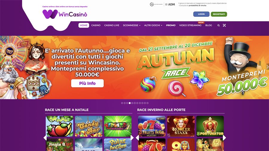 screenshot homepage wincasino screenshot homepage wincasino