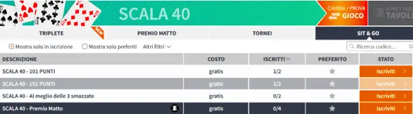 screenshot snai scala 40 2 screenshot snai scala 40 2