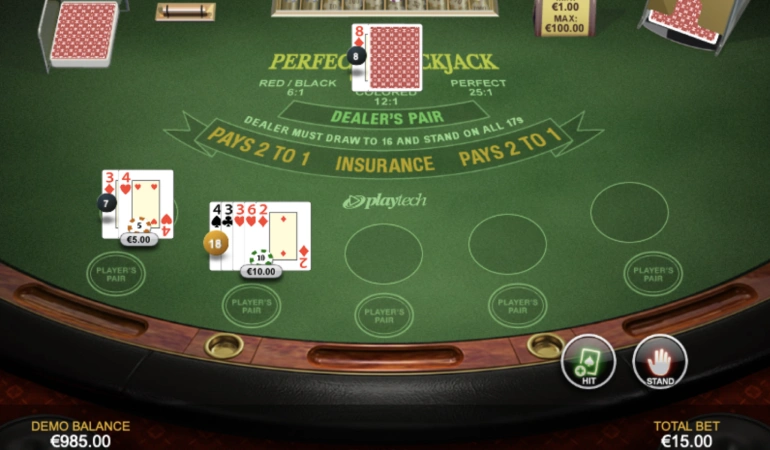 blackjack perfetto schermo blackjack perfetto