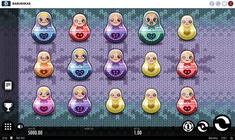 screenshot del gioco slot babushkas