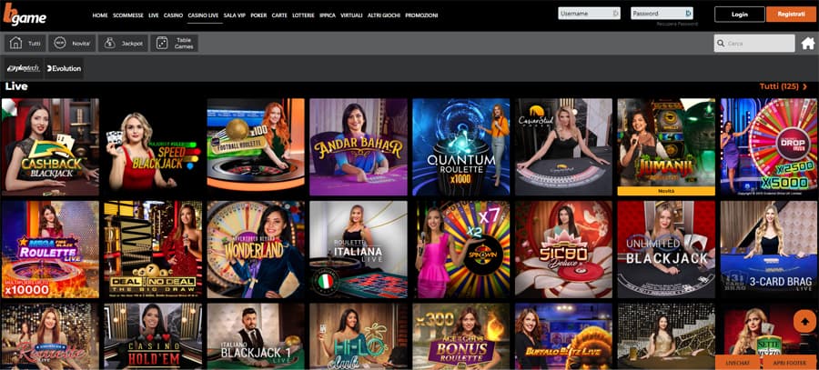 Allora, cosa aspetti? Continua a leggere! giochi live bgame casino