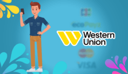 Dopo aver aperto il conto, è necessario scegliere quale servizio collegare a WU per caricare fondi; puoi ad esempio associare una carta di credito o debito, così come impostare un bonifico bancario.