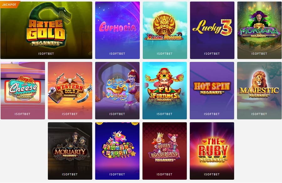 screenshot giochi isoftbet