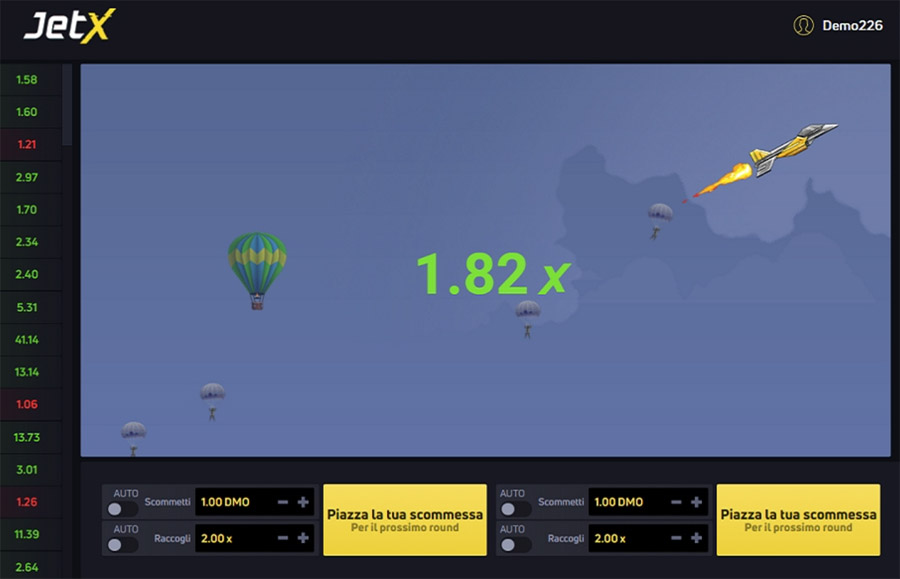 screenshot jetx quick game screenshot jetx quick game