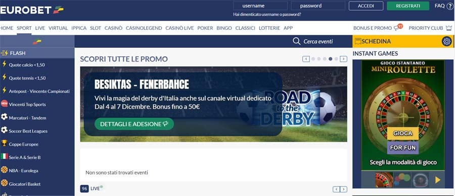 {41} screenshot eurobet scommesse esports