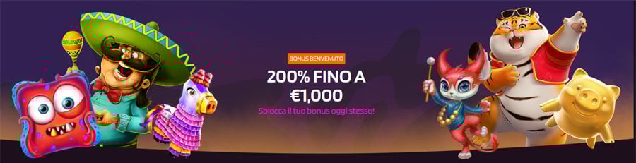 bonus benvenuto happyslots