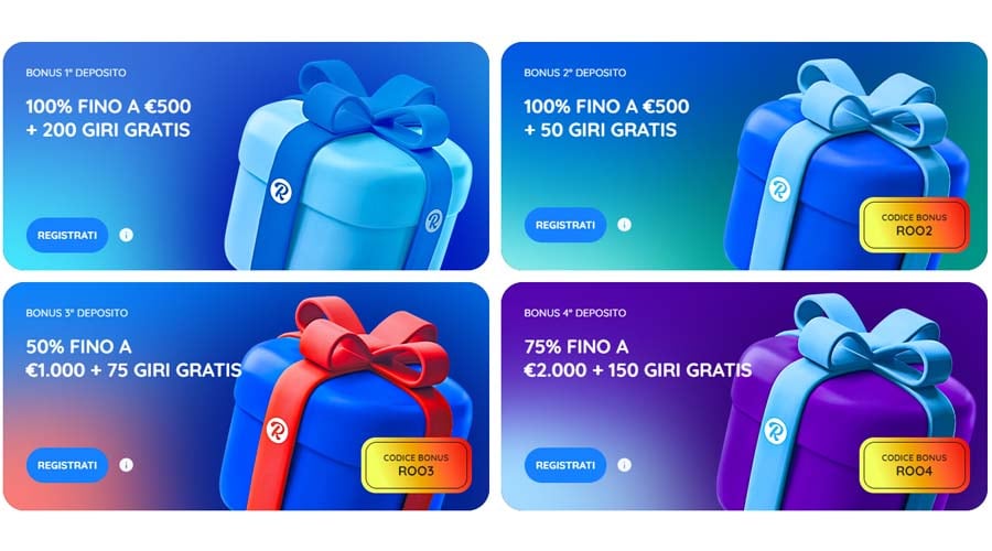 bonus benvenuto rooli casino bonus di benvenuto rooli casino