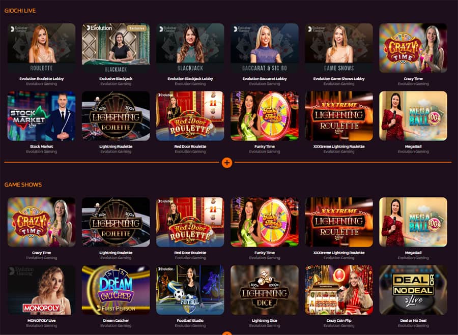 giochi live happyslots