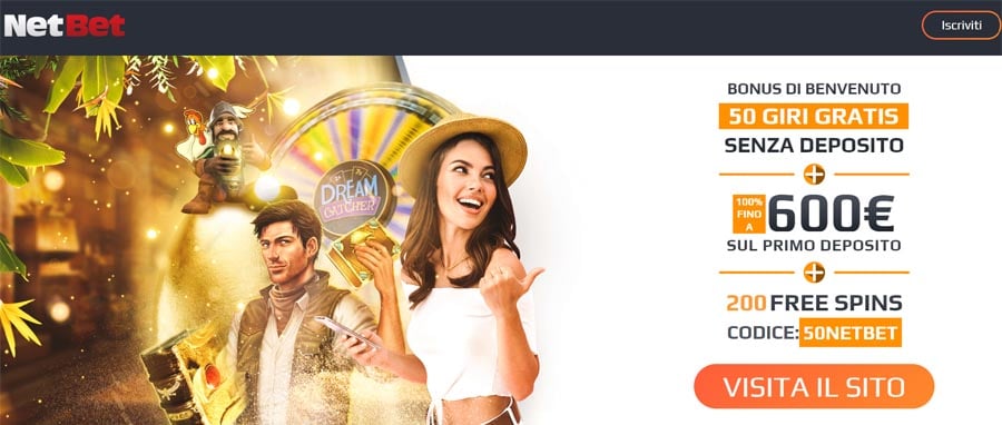 free spin bonus benvenuto netbet free spin bonus benvenuto netbet