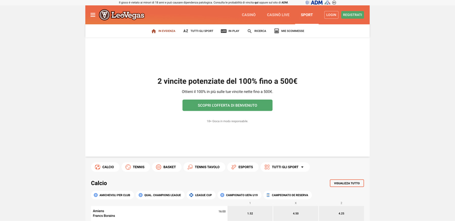 postepay casino scommesse leovegas postepay casino scommesse leovegas