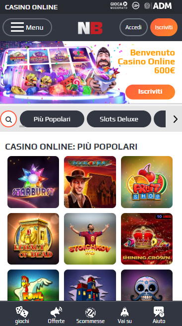 Requisito di scommessa: x35