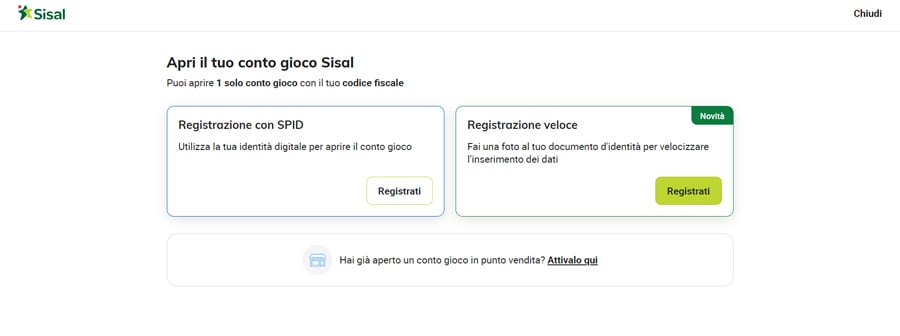 registrazione casino spid sisal registrazione casino spid sisal