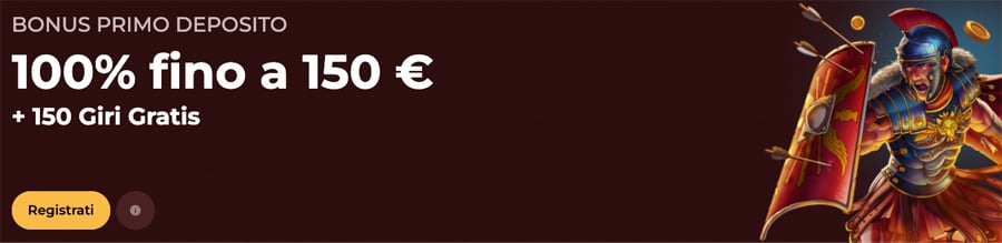 bonus benvenuto roman casino
