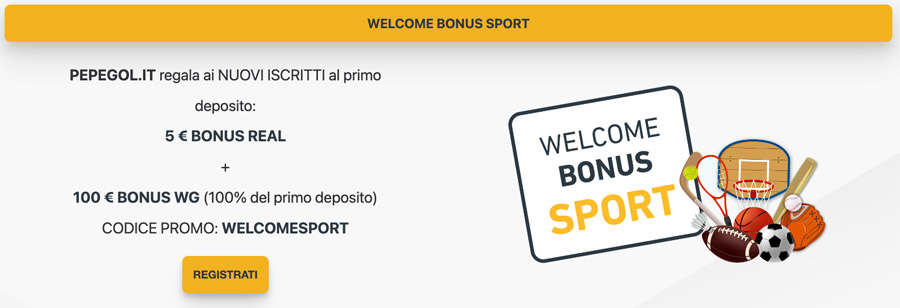 bonus benvenuto scommesse pepgol bonus benvenuto scommesse pepgol
