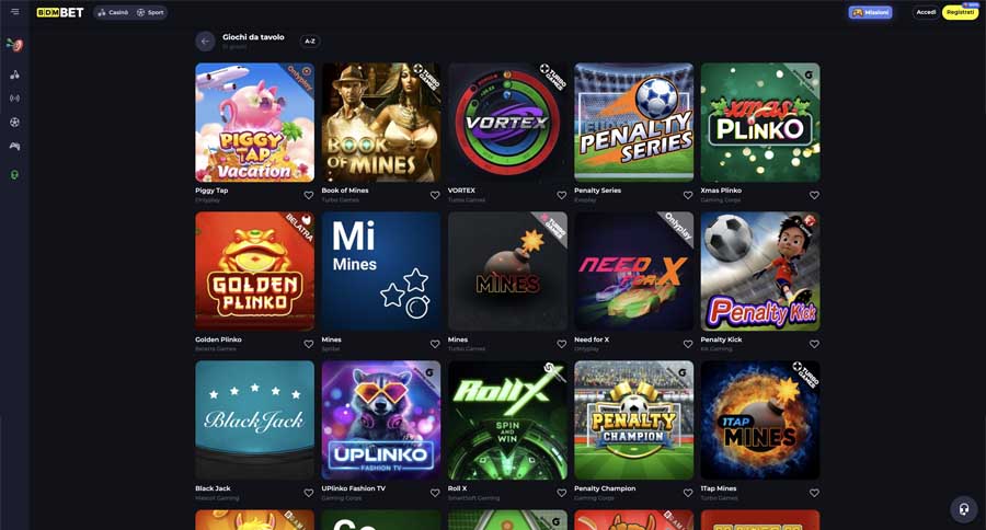 giochi tavolo bdmbet