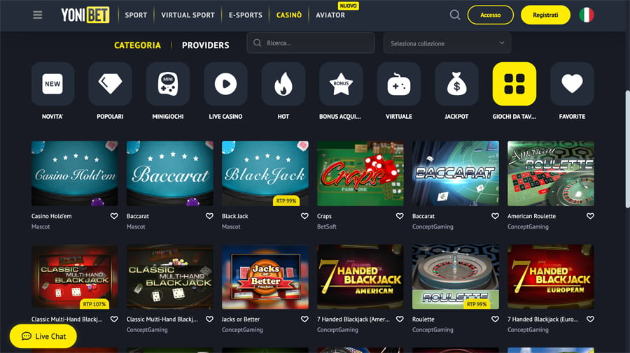 giochi tavolo yonibet giochi tavolo yonibet