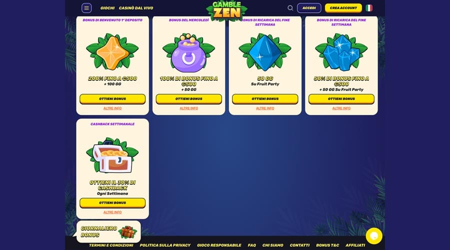 promozioni gamblezen casino promozioni gamblezen casino