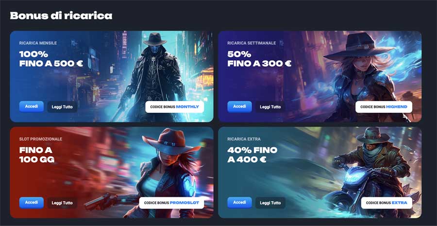 promozioni lucky hunter casino