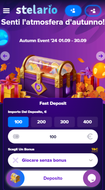 Visita il sito 510% fino a 3.000 € + 515 giri gratis