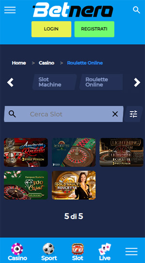 betnero mobile roulette soldi veri betnero mobile roulette soldi veri