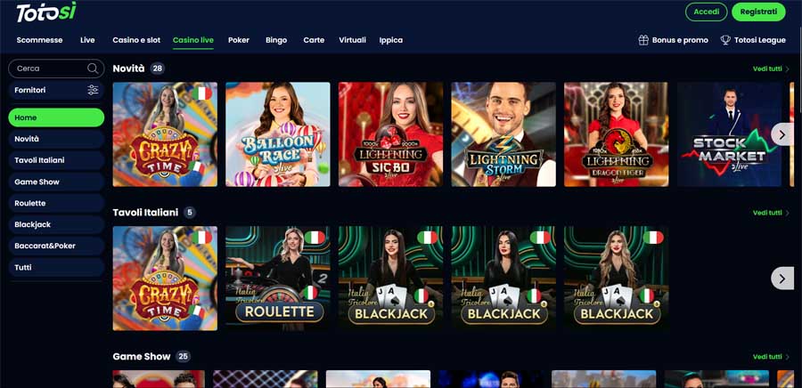 casino live totosi casino