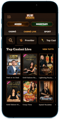 Casinò FatPirate live