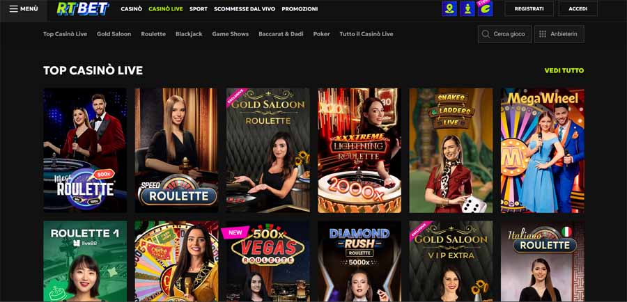 bonus benvenuto rtbet