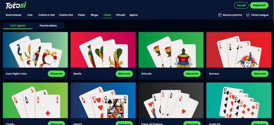 promozioni totosi casino