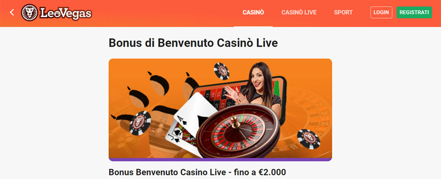 {77} Ruota dei premi LeoVegas, bonus ogni giorno