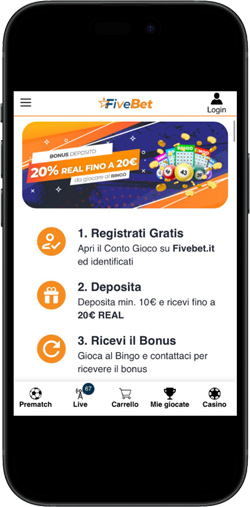 Iniziamo questa recensione presentandovi il mio  <strong>bonus bingo preferito</strong> : quello offerto dal casinò online di