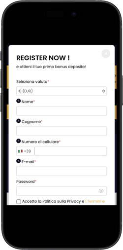 registrazione golden lion casino