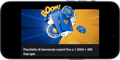 bonus benvenuto sportospin