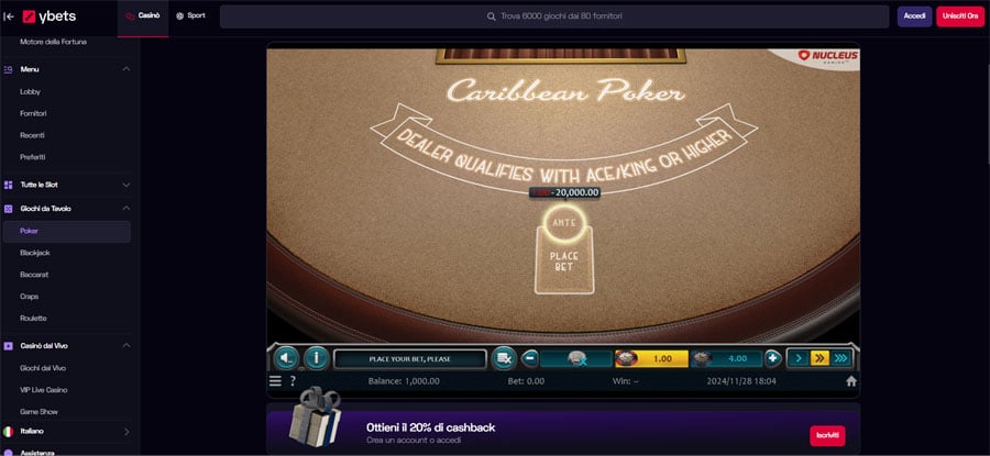 caribbean poker ybets caribbean poker ybets