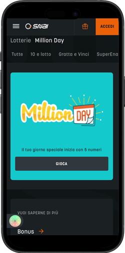snai app million day online 1 snai app million day online